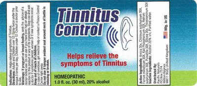 Tinnitus Control (Tinnitus Control 6 8 11)